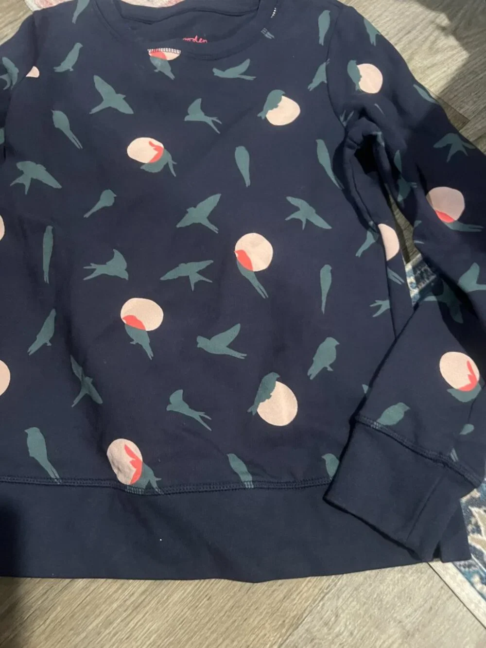 Boden Renee Crewneck Sweatshirt size XS - Picture 5 of 10